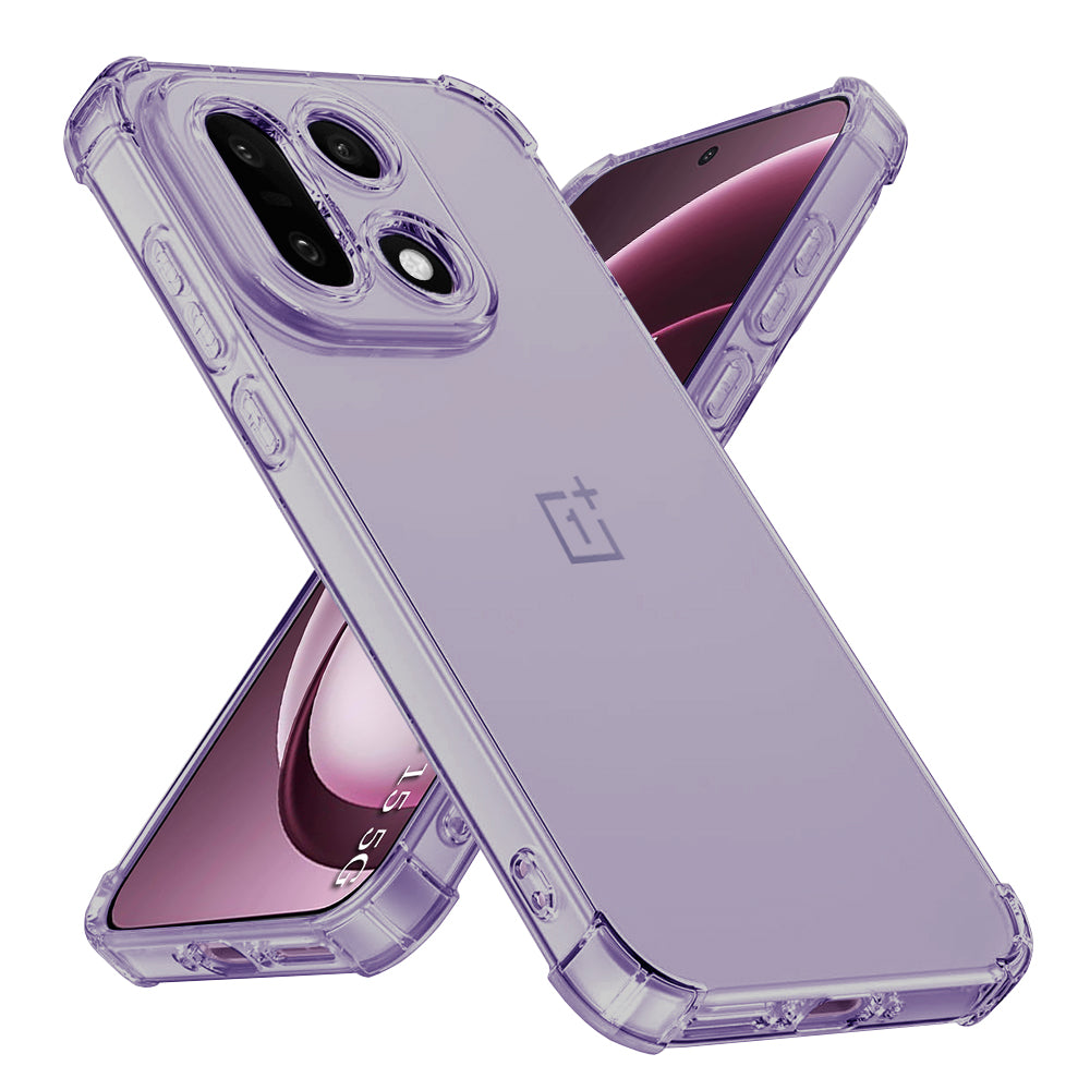 Husa pentru OnePlus 15, Techsuit, Shockproof Clear, Fumurie