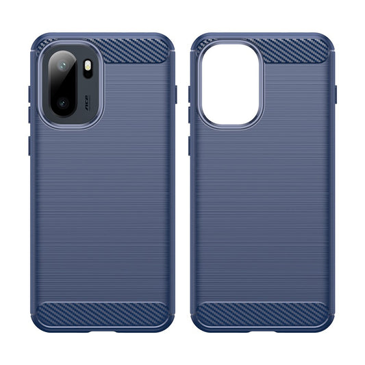 Husa pentru OnePlus 15R, Techsuit, Carbon, Albastra