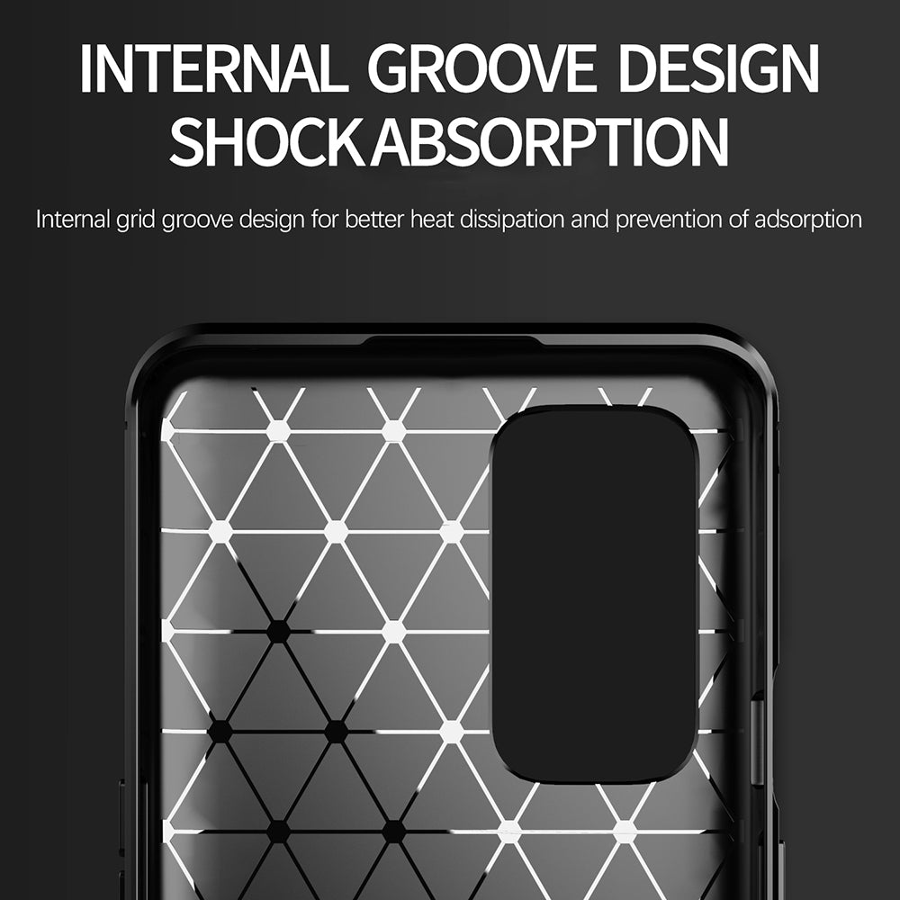 Husa pentru OnePlus 9 Pro, Techsuit, Carbon, Neagra