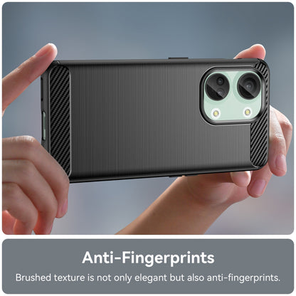 Husa pentru OnePlus Nord 3, Techsuit, Carbon, Neagra
