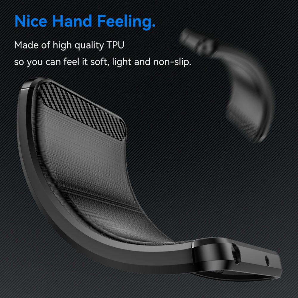 Husa pentru OnePlus Nord 3, Techsuit, Carbon, Neagra