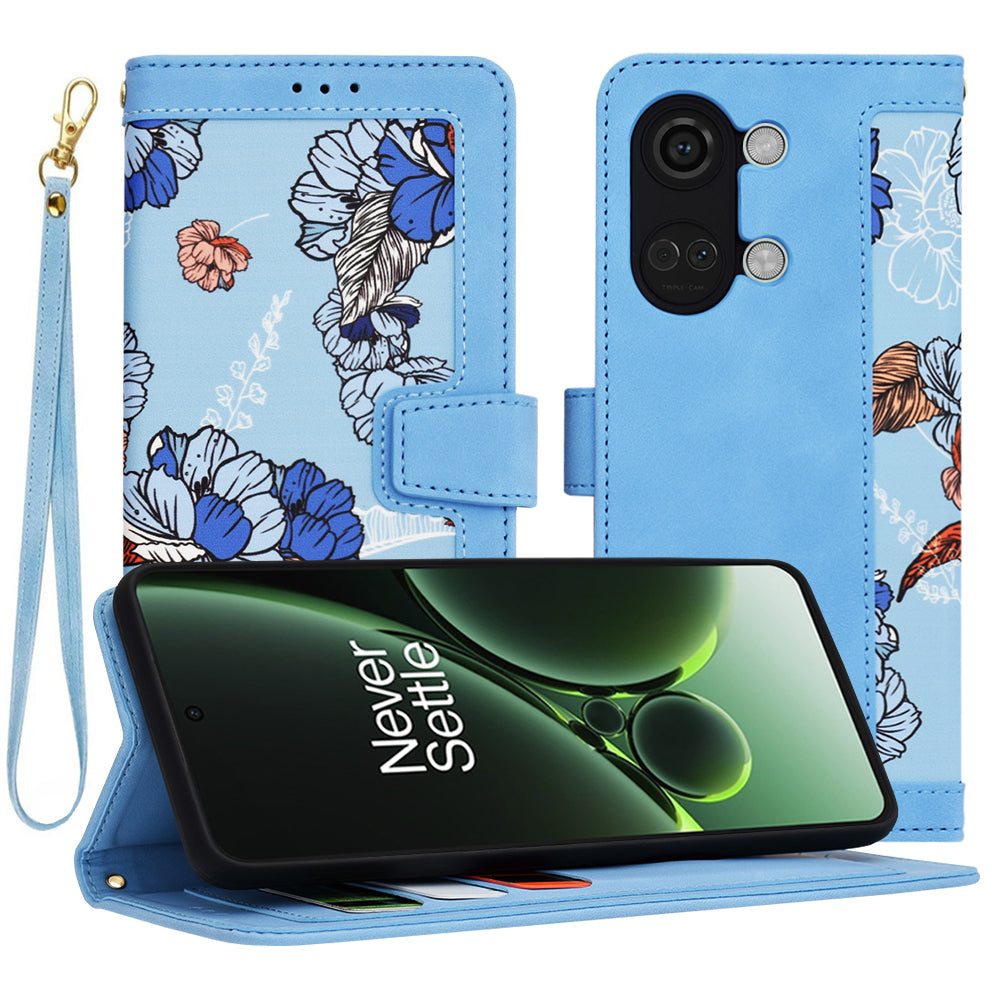 Husa pentru OnePlus Nord 3, Techsuit, FlipCraft, Bleu