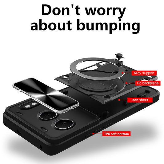 Husa pentru OnePlus Nord 4, Techsuit, CamGuard Pro, Albastra