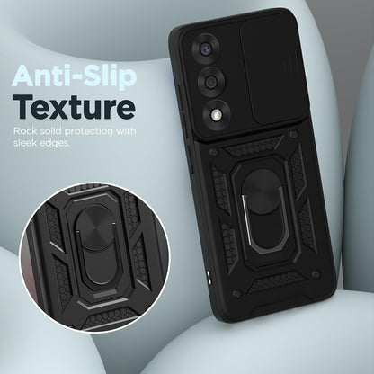Husa pentru OnePlus Nord 5, Techsuit, CamShield, Neagra