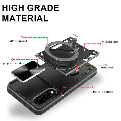 Husa pentru OnePlus Nord 5, Techsuit, CamGuard Pro, Neagra