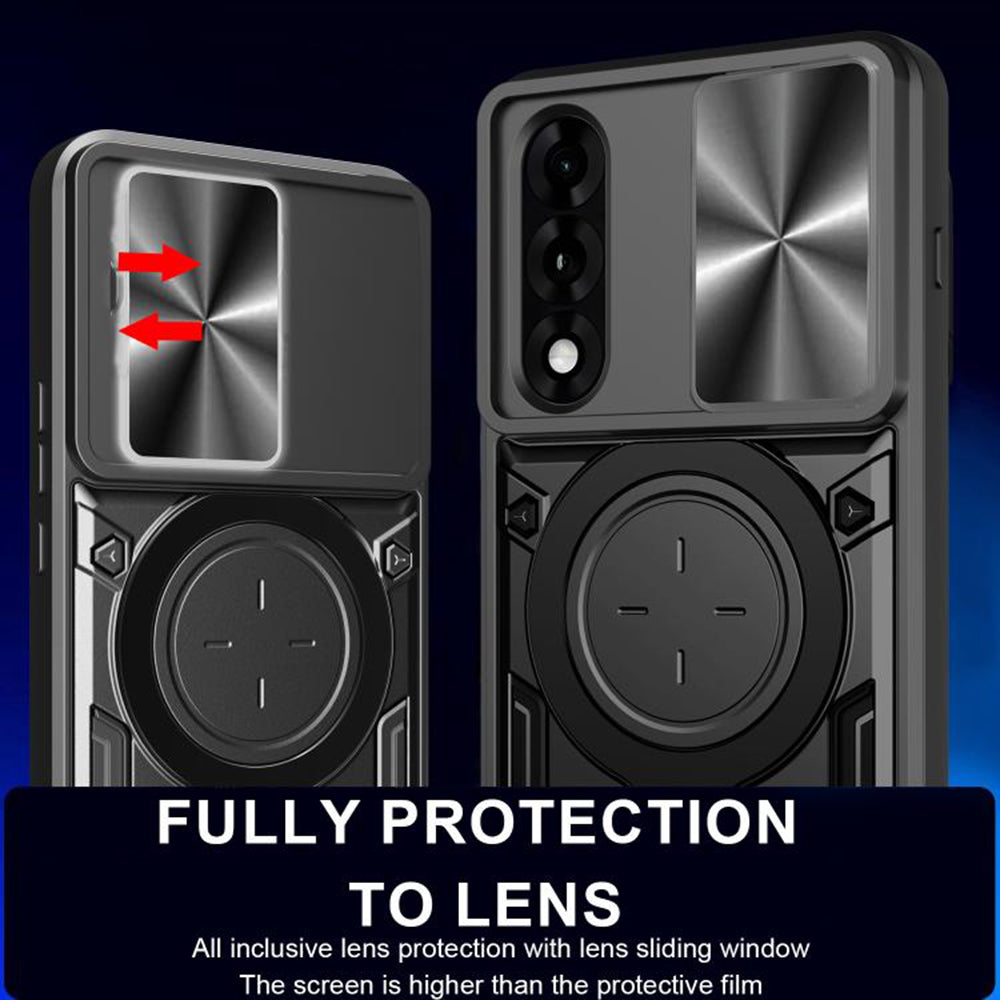 Husa pentru OnePlus Nord 5, Techsuit, CamGuard Pro, Neagra