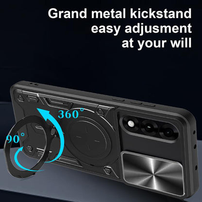 Husa pentru OnePlus Nord 5, Techsuit, CamGuard Pro, Neagra