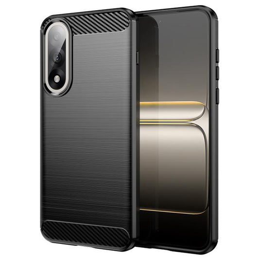 Husa pentru OnePlus Nord 5, Techsuit, Carbon, Neagra