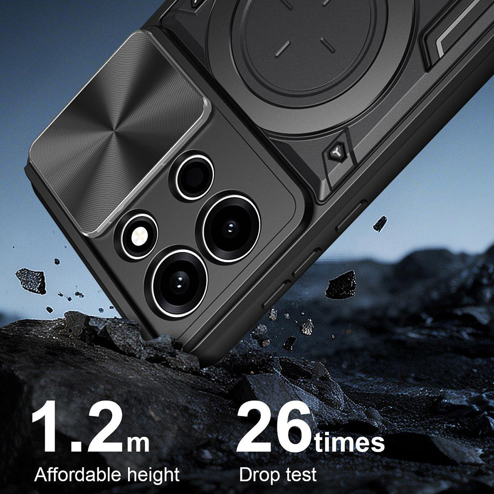 Husa pentru OnePlus Nord 6, Techsuit, CamGuard Pro, Neagra