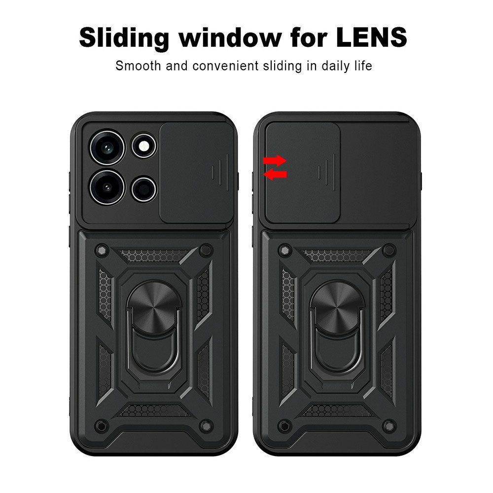 Husa pentru OnePlus Nord 6, Techsuit, CamShield, Albastra