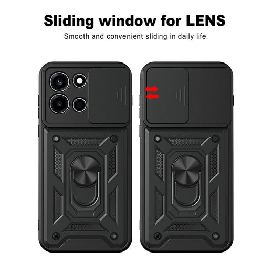 Husa pentru OnePlus Nord 6, Techsuit, CamShield, Albastra