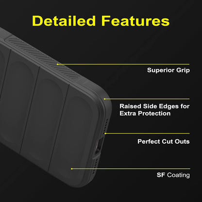 Husa pentru OnePlus Nord 6, Techsuit, Magic Shield, Neagra
