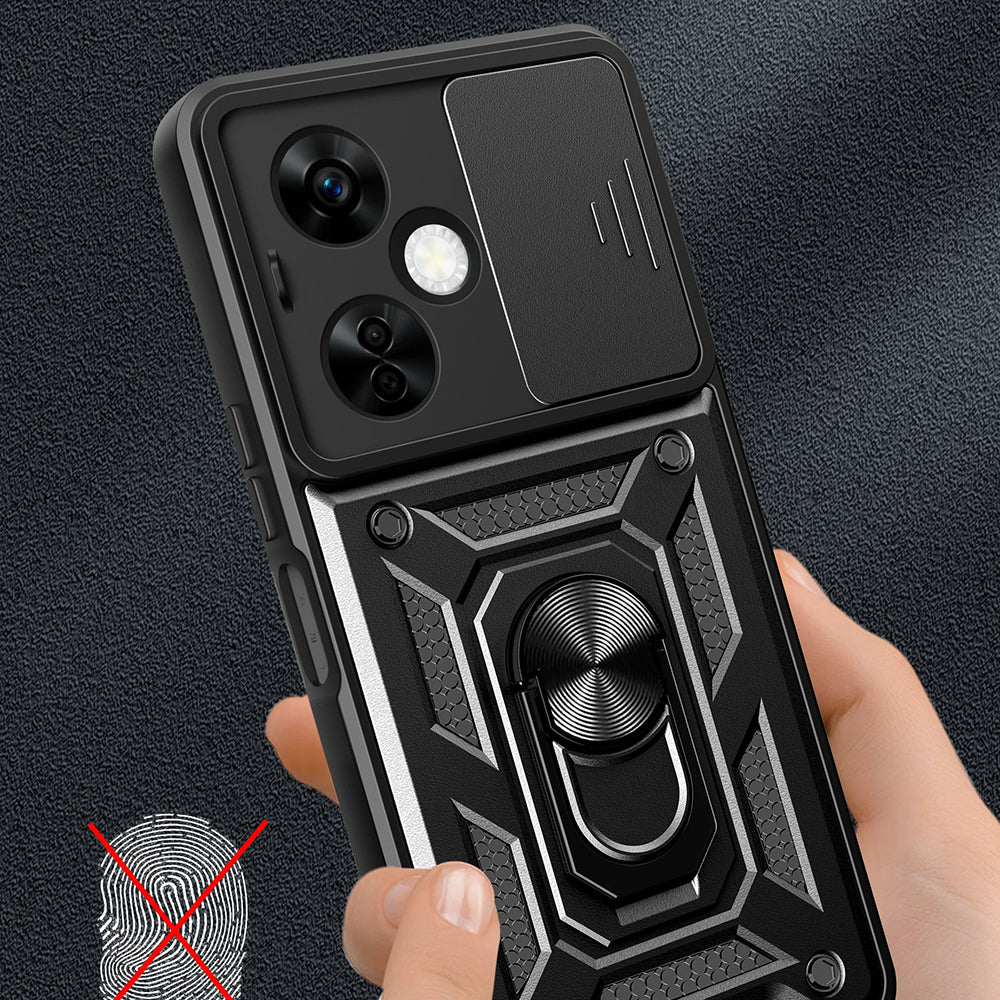Husa pentru OnePlus Nord CE 3 Lite, Techsuit, CamShield, Albastra