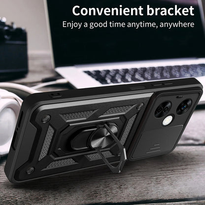 Husa pentru OnePlus Nord CE 3 Lite, Techsuit, CamShield, Albastra