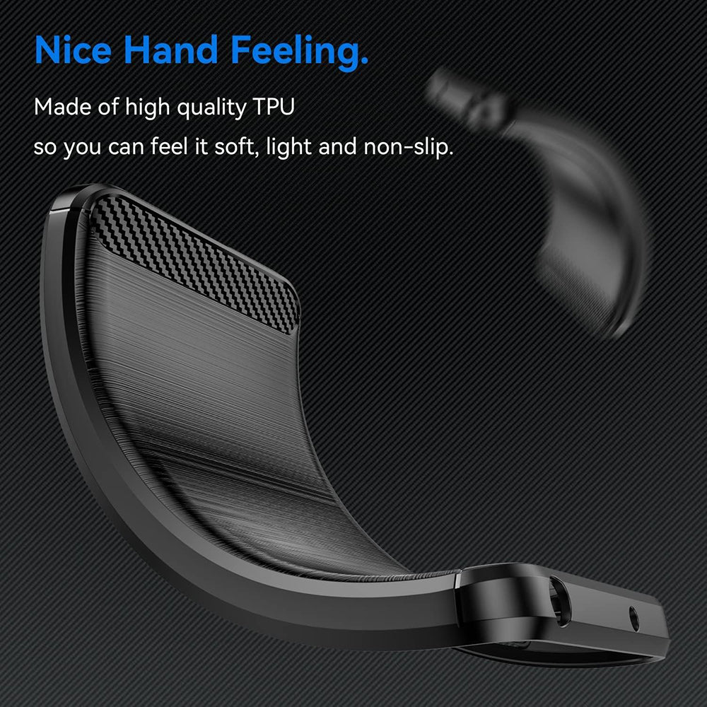 Husa pentru OnePlus Nord CE 3 Lite, Techsuit, Carbon, Neagra