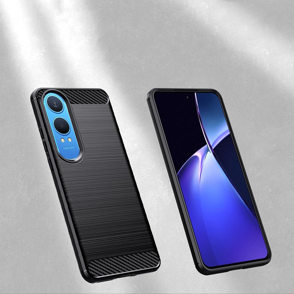 Husa pentru OnePlus Nord CE4 Lite, Techsuit, Carbon, Neagra