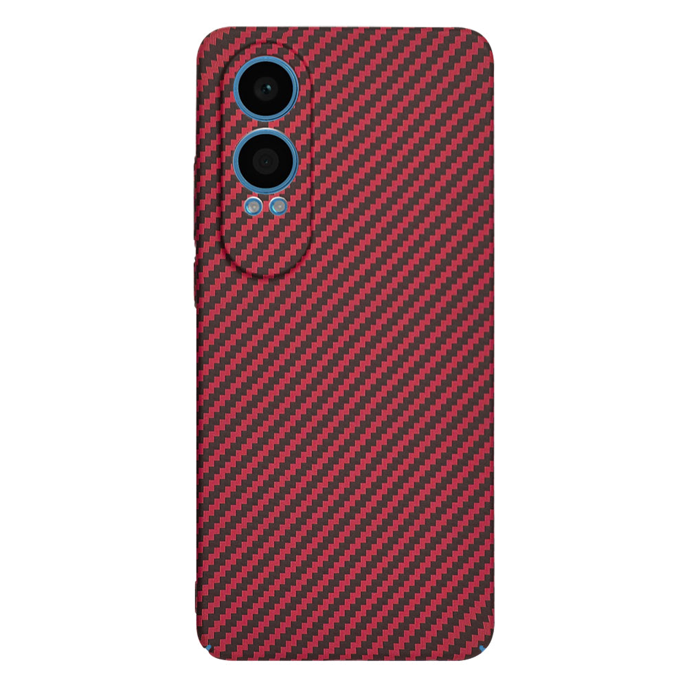 Husa pentru OnePlus Nord CE4 Lite, Techsuit, Carbonite FiberShell, Rosie