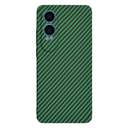 Husa pentru OnePlus Nord CE4 Lite, Techsuit, Carbonite FiberShell, Verde