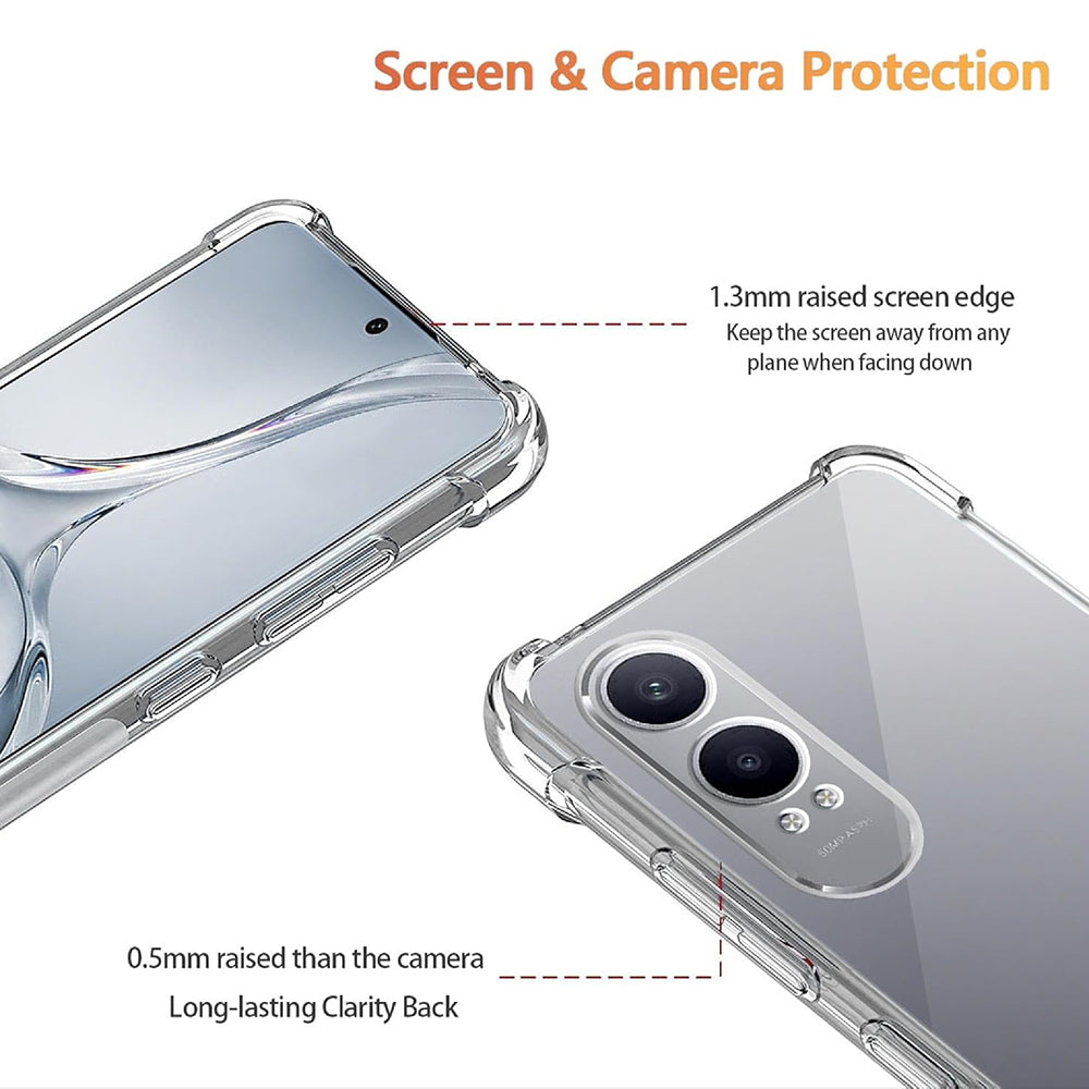 Husa pentru OnePlus Nord CE4 Lite, Techsuit, Shockproof Clear, Transparenta