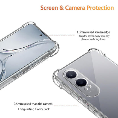Husa pentru OnePlus Nord CE4 Lite, Techsuit, Shockproof Clear, Transparenta