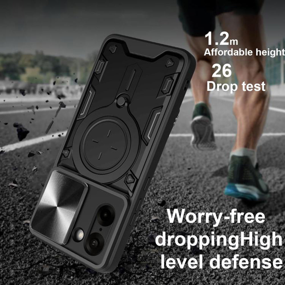 Husa pentru OnePlus Nord CE5, Techsuit, CamGuard Pro, Neagra
