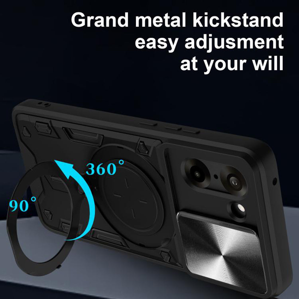 Husa pentru OnePlus Nord CE5, Techsuit, CamGuard Pro, Neagra
