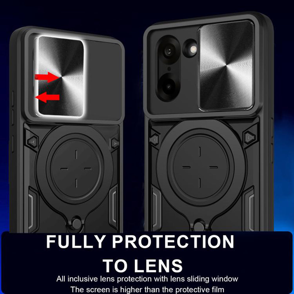 Husa pentru OnePlus Nord CE5, Techsuit, CamGuard Pro, Neagra