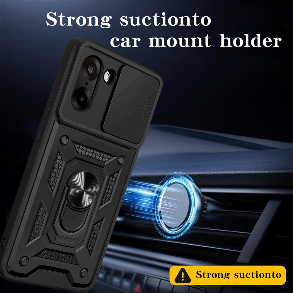 Husa pentru OnePlus Nord CE5, Techsuit, CamShield, Neagra