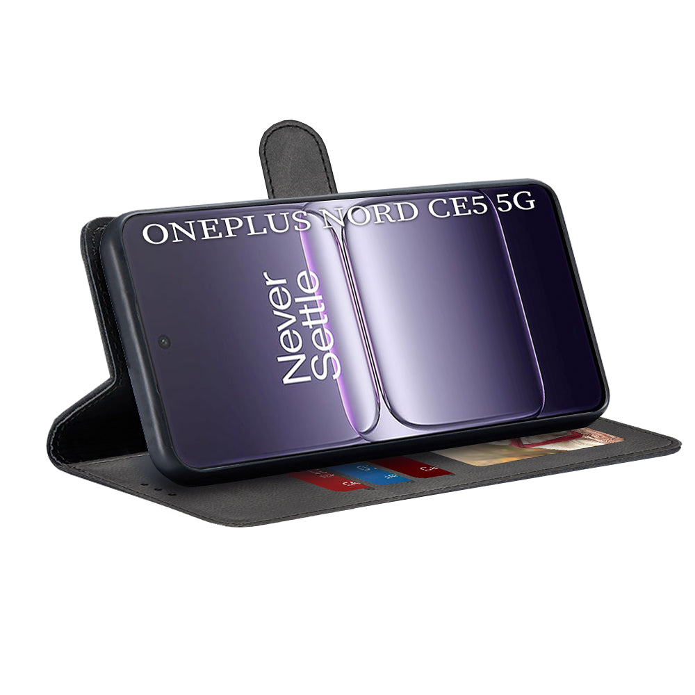 Husa pentru OnePlus Nord CE5, Techsuit, Diary Book, Neagra