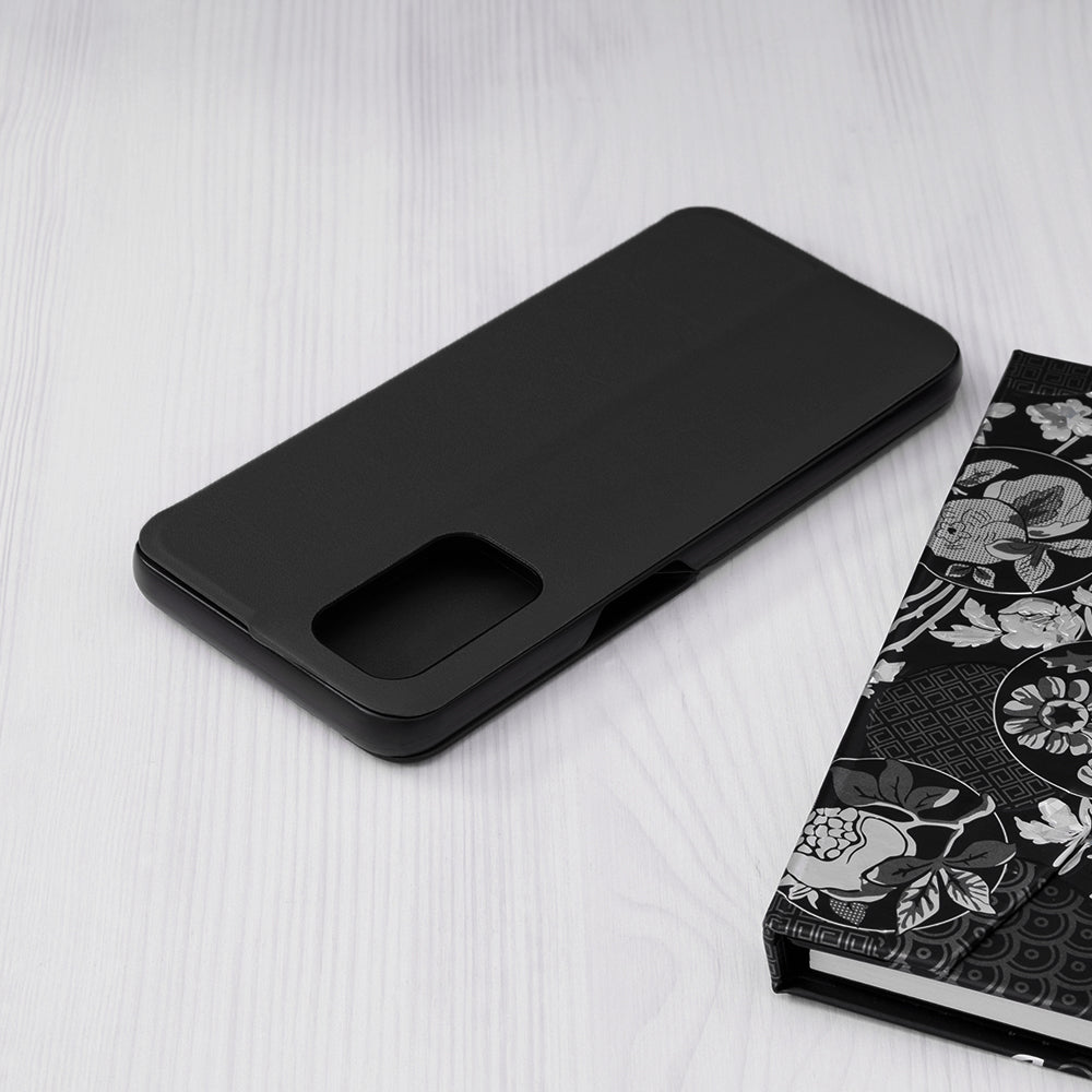 Husa pentru OnePlus Nord N200 5G / Oppo A74 5G / A54 5G, Techsuit, eFold, Neagra