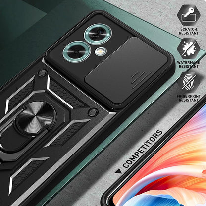 Husa pentru OnePlus Nord N30 SE / Oppo A79, Techsuit, CamShield, Neagra