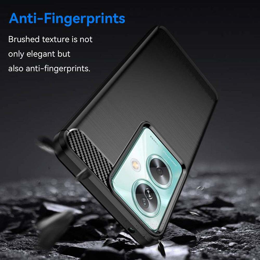 Husa pentru OnePlus Nord N30 SE / Oppo A79, Techsuit, Carbon, Neagra