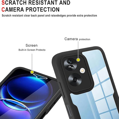 Husa pentru OnePlus Nord N30 SE / Oppo A79, Techsuit, ColorVerse 360, Neagra