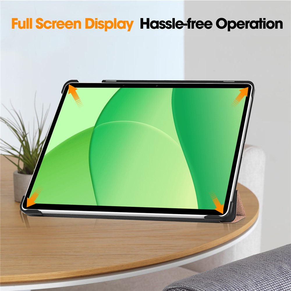 Husa pentru OnePlus Pad Lite / Oppo Pad SE, Techsuit, FoldPro, Roz Aurie