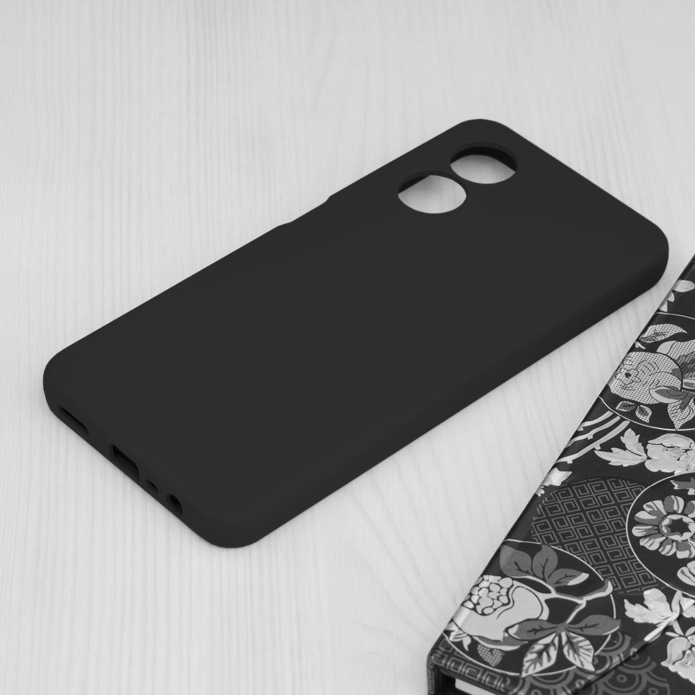 Husa pentru Oppo A17, Techsuit, Soft Edge, Neagra