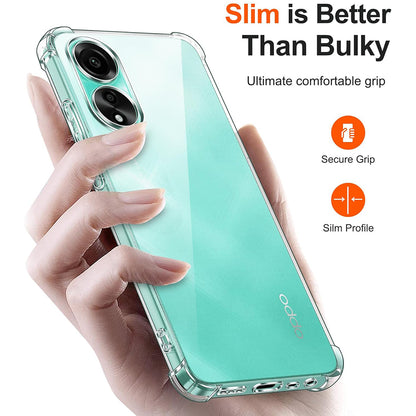 Husa pentru Oppo A18 / A38, Techsuit, Shockproof Clear, Transparenta
