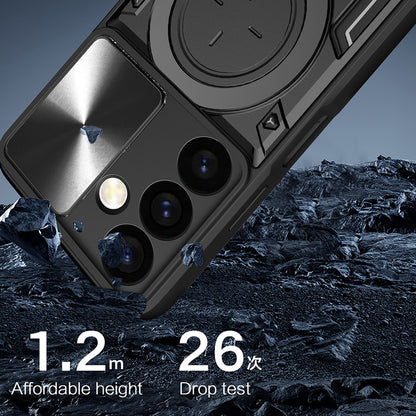 Husa pentru Oppo A3 4G / A3, Techsuit, CamGuard Pro, Neagra