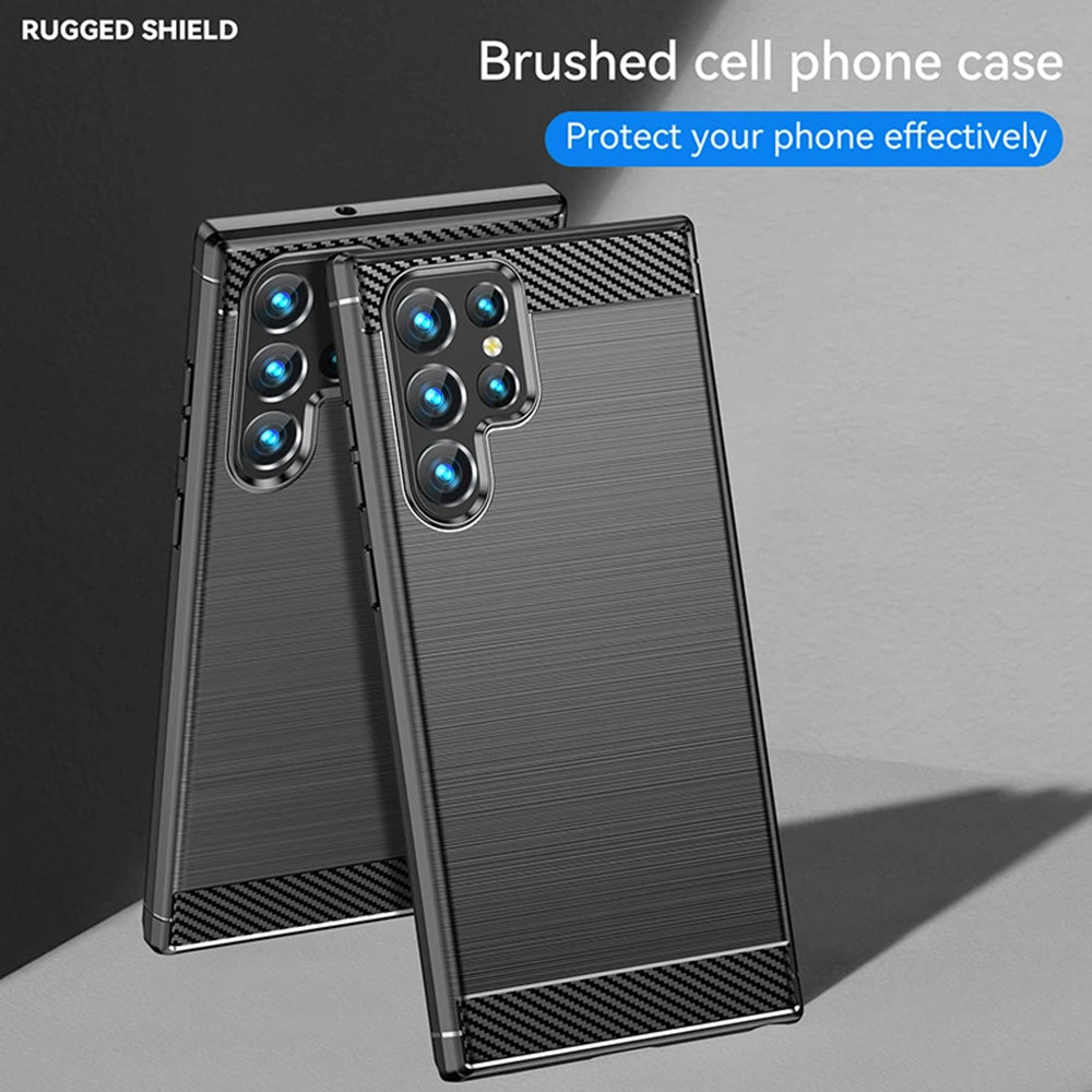 Husa pentru Oppo A3 4G / A3, Techsuit, Carbon, Neagra