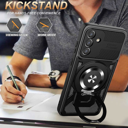 Husa pentru Oppo A5 4G / A5 5G, Techsuit, RuggedCam, Neagra