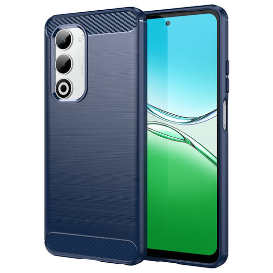 Husa pentru Oppo A5 4G, Techsuit, Carbon, Albastra