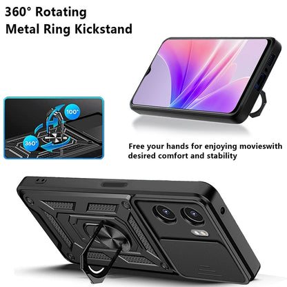 Husa pentru Oppo A57 4G / A57s / Oneplus Nord N20 SE, Techsuit, CamShield, Neagra