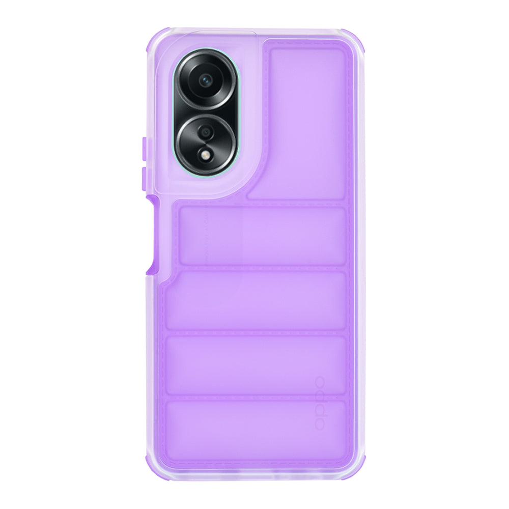Husa pentru Oppo A58 4G, Techsuit, Wave Shield, Mov