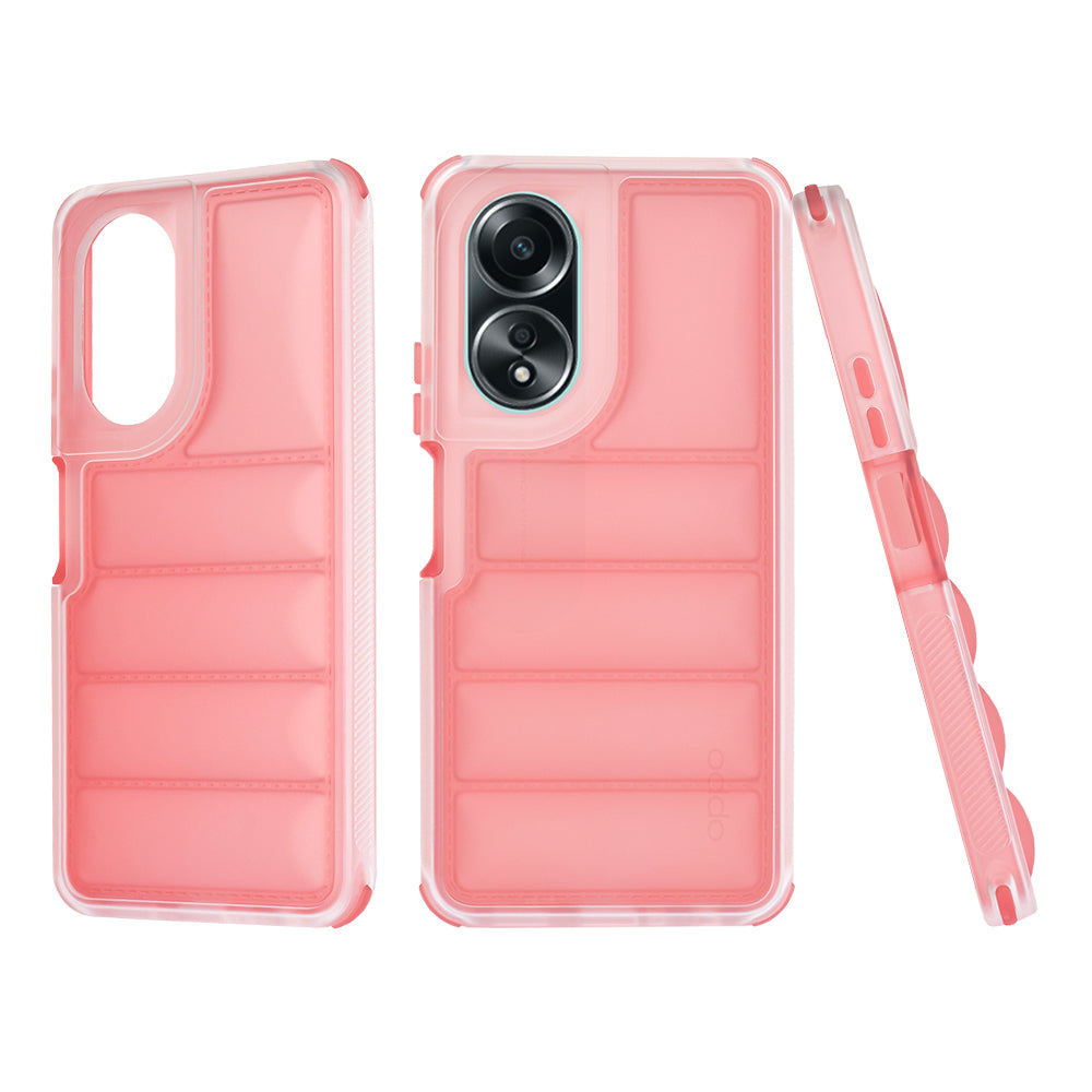 Husa pentru Oppo A58 4G, Techsuit, Wave Shield, Rosie
