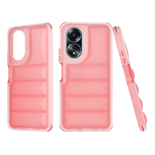 Husa pentru Oppo A58 4G, Techsuit, Wave Shield, Rosie