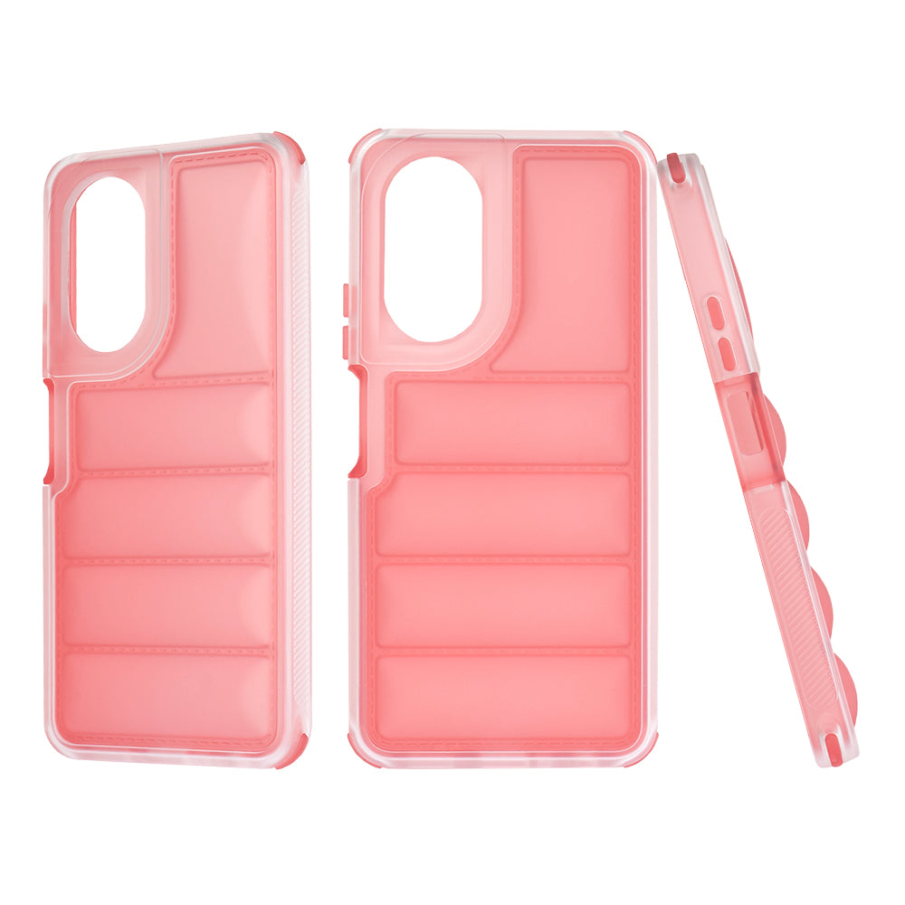 Husa pentru Oppo A58 4G, Techsuit, Wave Shield, Rosie