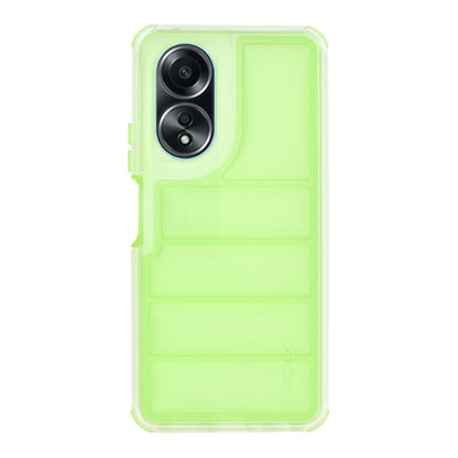 Husa pentru Oppo A58 4G, Techsuit, Wave Shield, Verde
