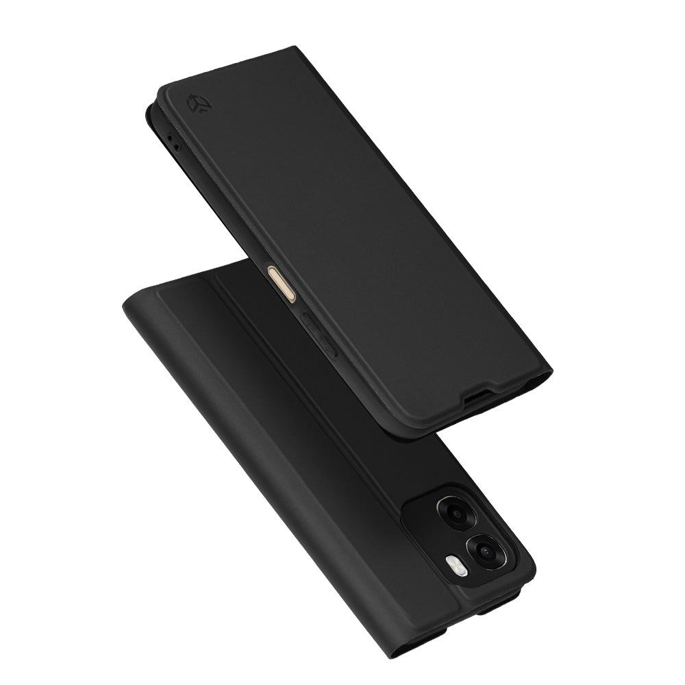 Husa pentru Oppo A6 4G, Techsuit, Magskin Book, Neagra