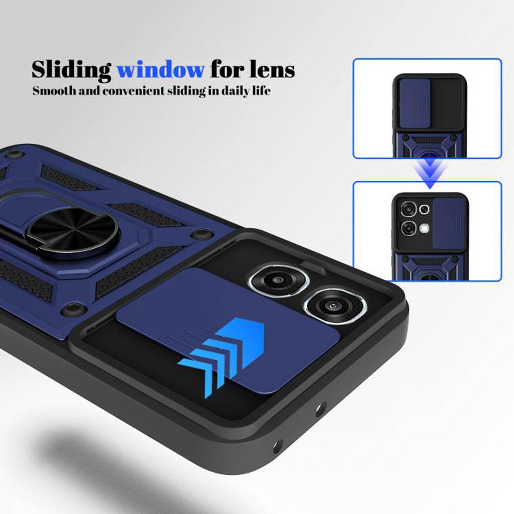 Husa pentru Oppo A6 Pro 5G / A6 Pro 4G, Techsuit, CamShield, Albastra