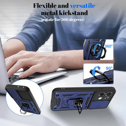 Husa pentru Oppo A6 Pro 5G / A6 Pro 4G, Techsuit, CamShield, Albastra