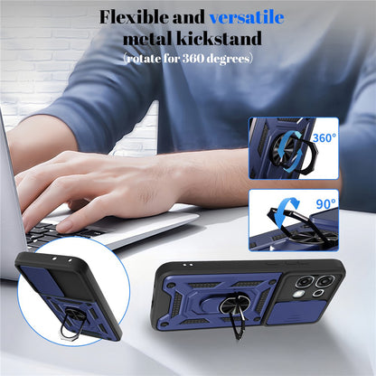 Husa pentru Oppo A6 Pro 5G / A6 Pro 4G, Techsuit, CamShield, Neagra